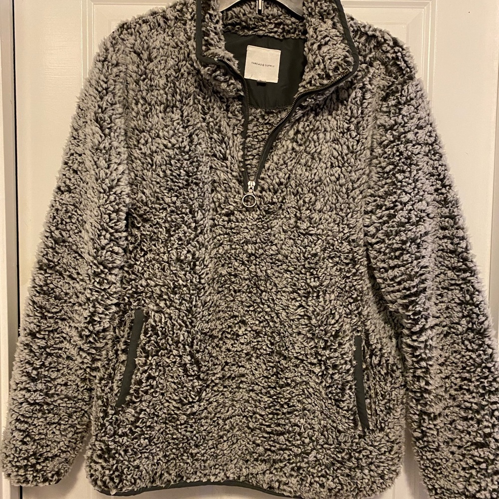 Charcoal Thread & Supply Large Pullover Fleece